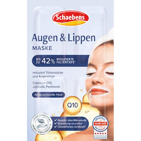 Maske Augen & Lippen (4x1,5 ml) Schaebens