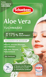 Tuchmaske Aloe Vera Schaebens