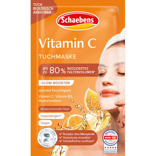 Tuchmaske Vitamin C Schaebens