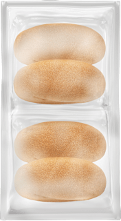 Brötchen, Hefe "Bon Matin" (4 Stück), glutenfrei Schär