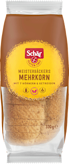Brot, Meisterbäckers Mehrkorn (12 Stück), glutenfrei Schär