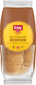 Brot, Meisterbäckers Mehrkorn (12 Stück), glutenfrei Schär
