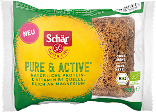 Brot, Pure & Active (6 Stück), glutenfrei Schär