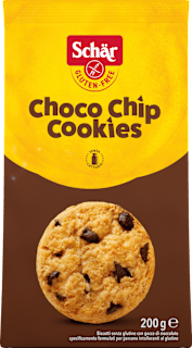 Cookies, Choco Chip, glutenfrei Schär