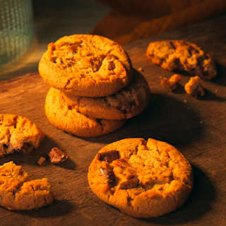 Cookies, Salted Caramel Milk Chocolate (8 Stück), glutenfrei Schär