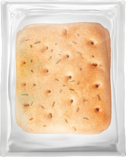 Foccaccia mit nativem Olivenöl extra (3 Stück), glutenfrei Schär