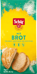 Mehl-Mix für Brot, Brötchen & Hefeteige, glutenfrei Schär