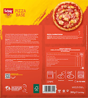 Pizzaböden "Pizza Base" (2 Stück), glutenfrei Schär