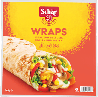Wraps (2 Stück), glutenfrei Schär