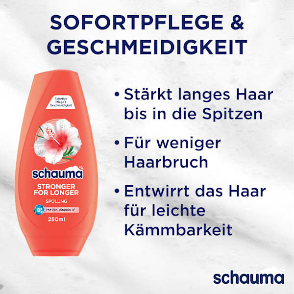 Conditioner Stronger for Longer schauma
