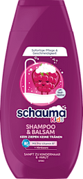 Kinder Shampoo & Balsam Himbeere schauma