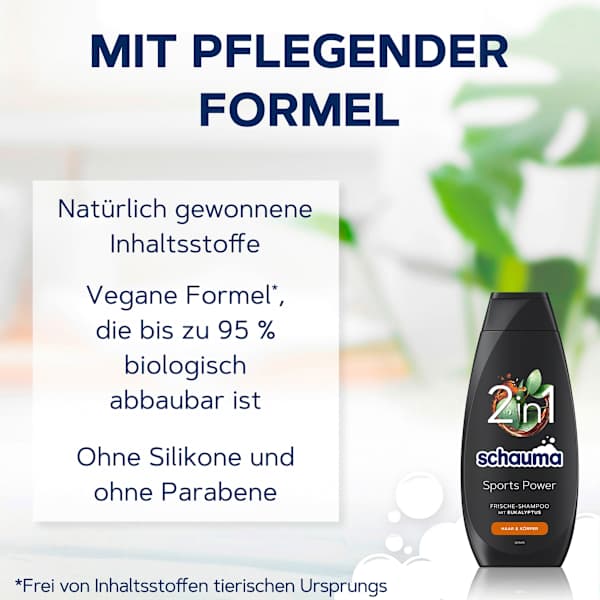 Shampoo Sports Power 2in1 schauma