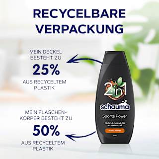Shampoo Sports Power 2in1 schauma