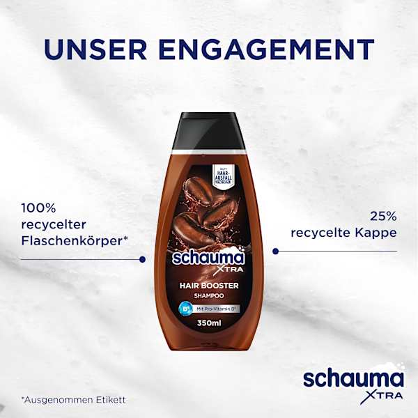 Shampoo XTRA Hair Booster  schauma