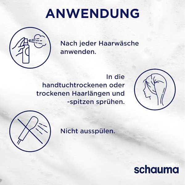 Sprüh-Conditioner Feuchtigkeit & Glanz schauma