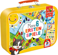 Kinderspiel Meine 6 ersten Spiele im Metallkoffer Schmidt Spiele
