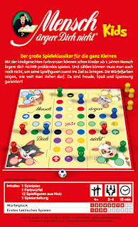 Kinderspiel Mensch ärgere Dich nicht Kids Schmidt Spiele