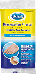Druckstellen Pflaster extra weich Scholl