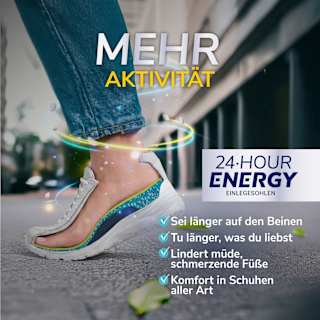 Einlegesohlen 24Hour Energy Gr. 35 - 40 (1 Paar) Scholl