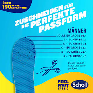 Einlegesohlen GelActiv Everyday, Gr. 40 -46,5 (1 Paar) Scholl
