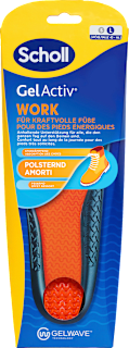 Einlegesohlen GelActiv Work Gr. 40 - 46,5 (1 Paar) Scholl