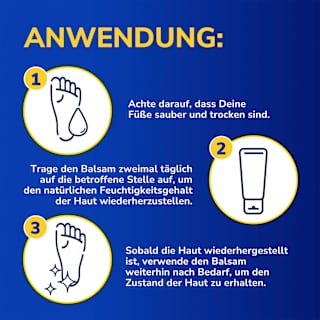 Fußcreme Schrundensalbe active repair mit Urea & Keratin Scholl