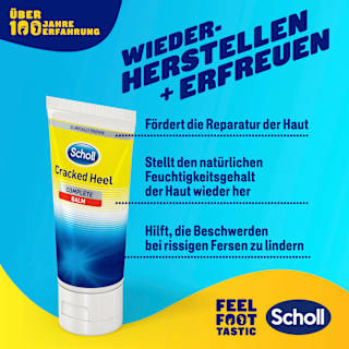 Fußcreme Schrundensalbe active repair mit Urea & Keratin Scholl