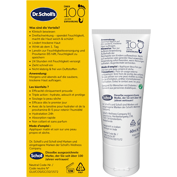 Fußcreme Urea Akut Scholl