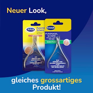 Fußnagelschere zum Kürzen von dicken Fußnägeln Scholl