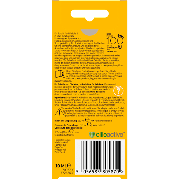 Fußpilz Entferner 4in1 Gel Scholl
