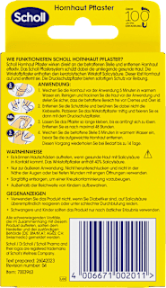 Hornhautentferner Pflaster Scholl