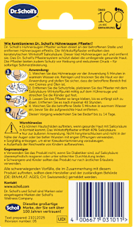 Hühneraugenpflaster Scholl