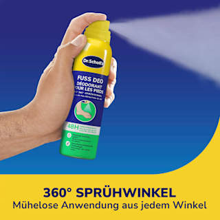 Schuhdeo Spray fresh step Geruchsstopp Scholl