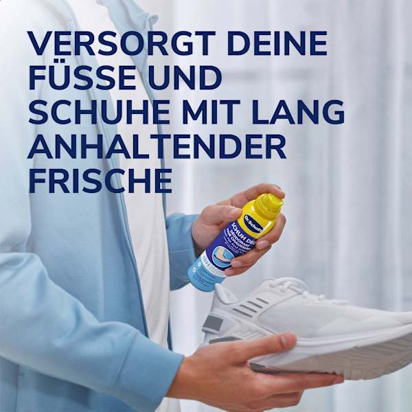 Schuhdeo Spray fresh step Geruchsstopp Scholl