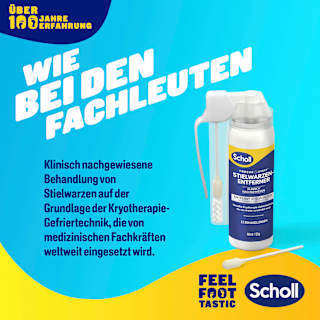 Stielwarzen-Entferner 12 Behandlungen Scholl