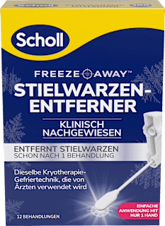 Stielwarzen-Entferner 12 Behandlungen Scholl
