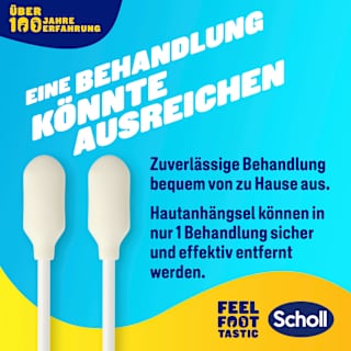 Stielwarzen-Entferner 12 Behandlungen Scholl