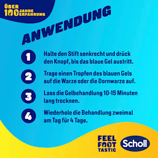 Warzen Entferner Behandlungsstift Scholl