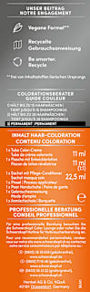 Ansatzset A1 Hell- bis Mittelbraun Schwarzkopf