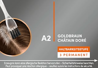 Ansatzset A2 Goldbraun Schwarzkopf