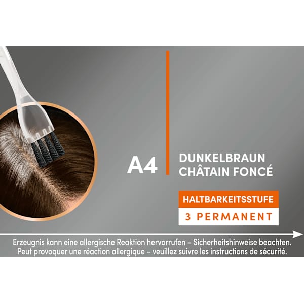 Ansatzset A4 Dunkelbraun Schwarzkopf