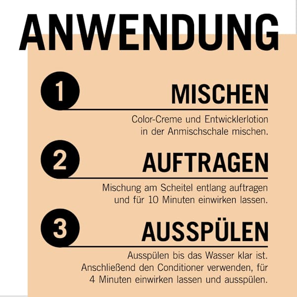 Ansatzset A4 Dunkelbraun Schwarzkopf