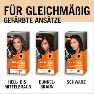 Ansatzset A4 Dunkelbraun Schwarzkopf