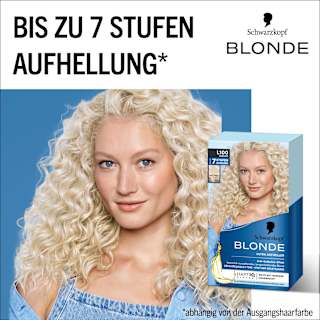 Haare Aufheller Ultra L100 Eisblond Schwarzkopf Blonde