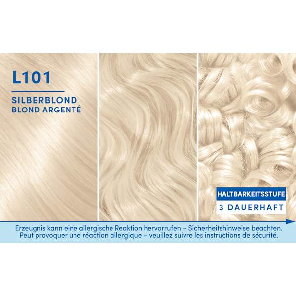 Haare Aufheller Ultra L101 Silberblond Schwarzkopf Blonde