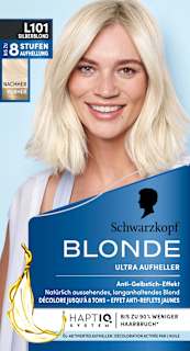 Haare Aufheller Ultra L101 Silberblond Schwarzkopf Blonde