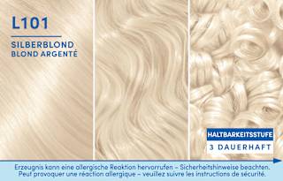 Haare Aufheller Ultra L101 Silberblond Schwarzkopf Blonde