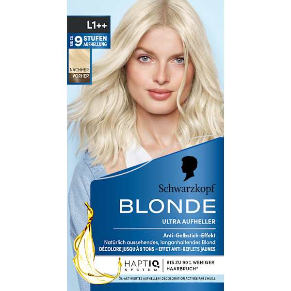 Haare Aufheller Ultra L1++ Schwarzkopf Blonde