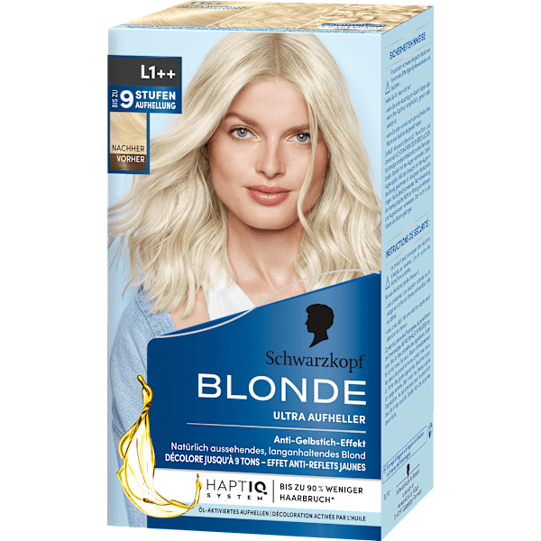 Haare Aufheller Ultra L1++ Schwarzkopf Blonde
