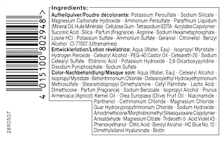Strähnchen Set M1 Schwarzkopf Blonde